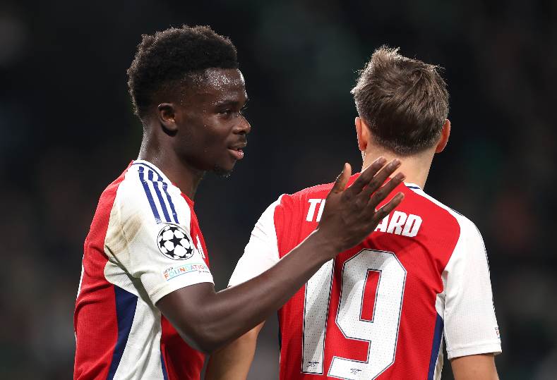 Arsenal crush Sporting Lisbon with five goals in Champions League