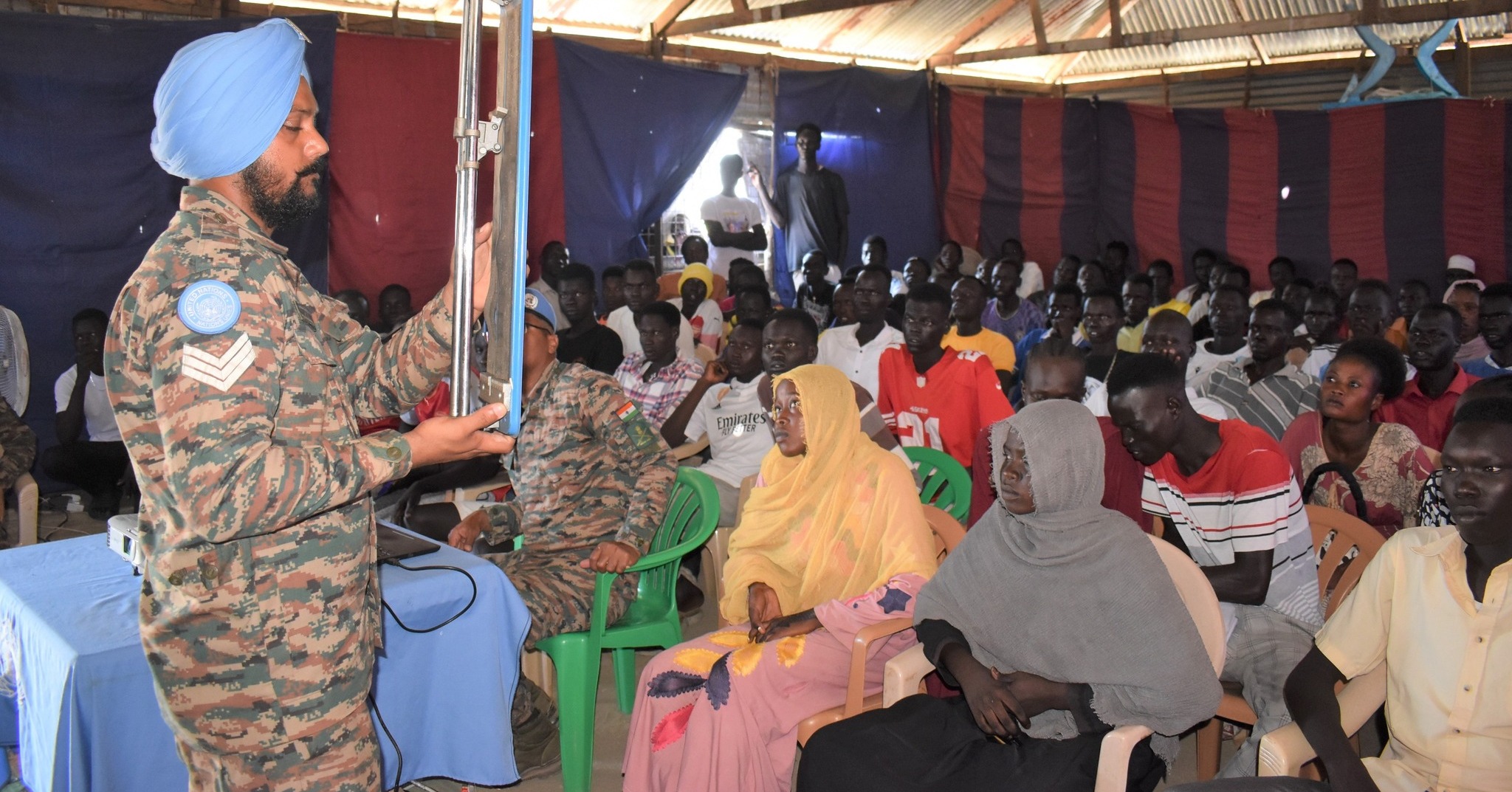 A disciplinary workshop for 283 youth to equip them with different skills in Malakal