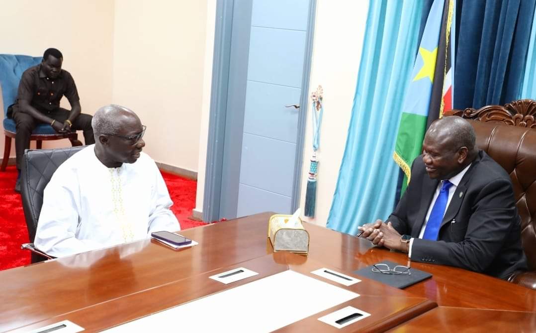 First Vice President meets AU Special Envoy on Prevention of Genocide and Mass Atrocities