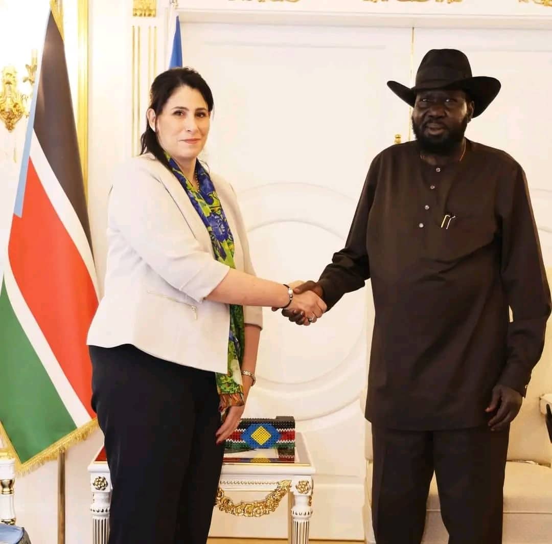 President Kiir Receives Ambassador of the People’s Democratic Republic of Algeria
