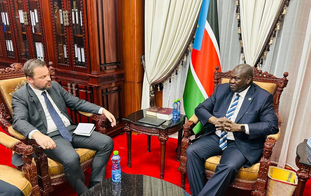 First Vice President Receives Update on ICRC Activities in Upper Nile State