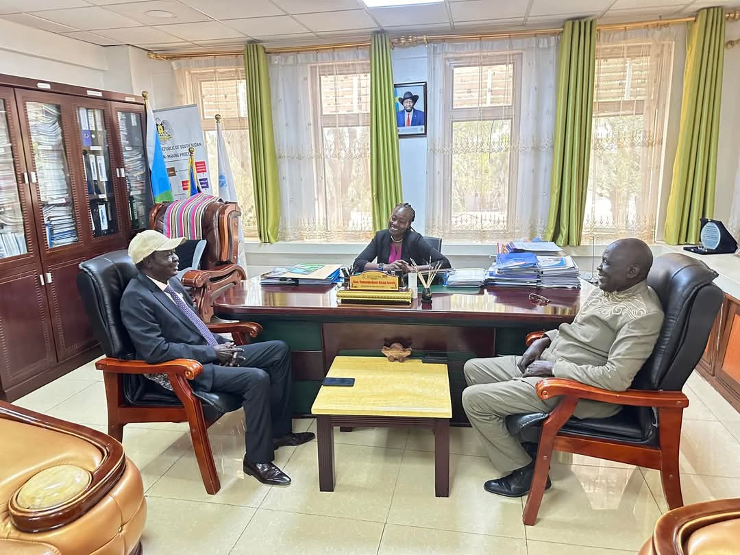 Minister of Health Meets with Warrap State Governor to Discuss Health Challenges in the State