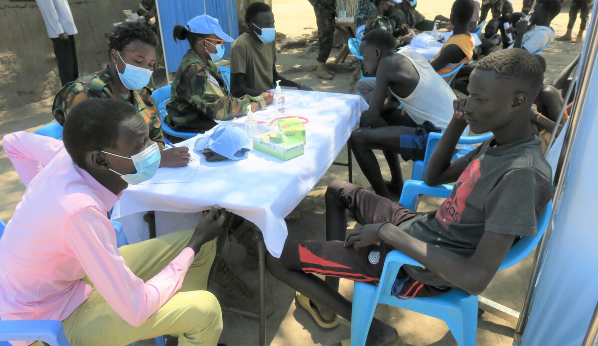 UNMISS Provides Medical Care to Bentiu Prison Inmates