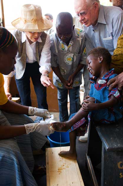 The Carter Center’s Contribution to Eradicating Guinea Worm and River Blindness in South Sudan