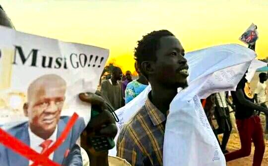 Protesters in Ruweng Administrative Area Demand the Removal of Administrator Tiop Monyeluak