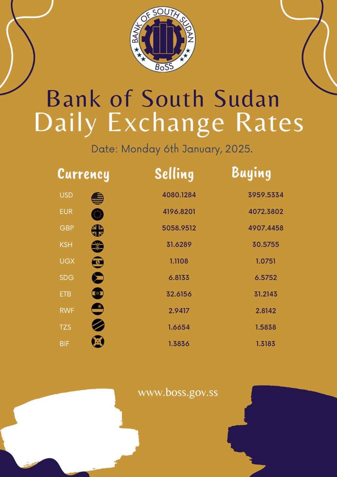 daily Exchange Rate