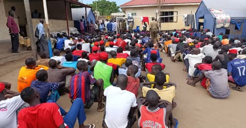 Release of 150 Minors from the Reform School at Juba Central Prison