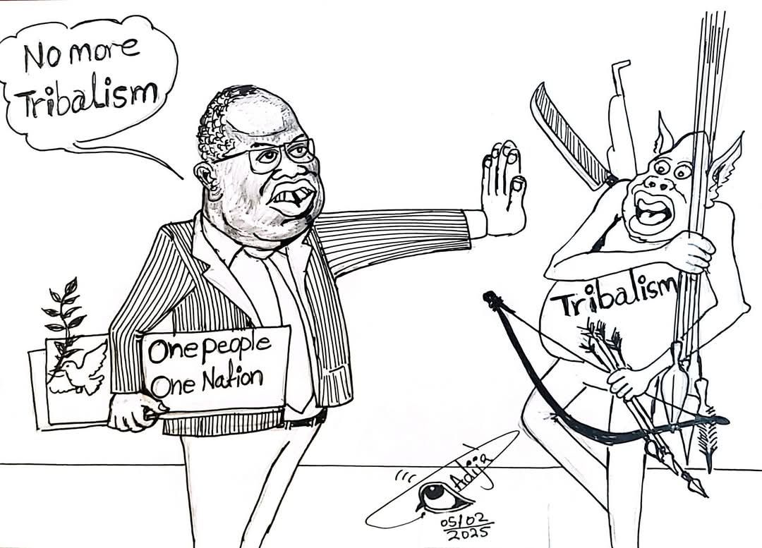 Cartoons. No more Tribalism