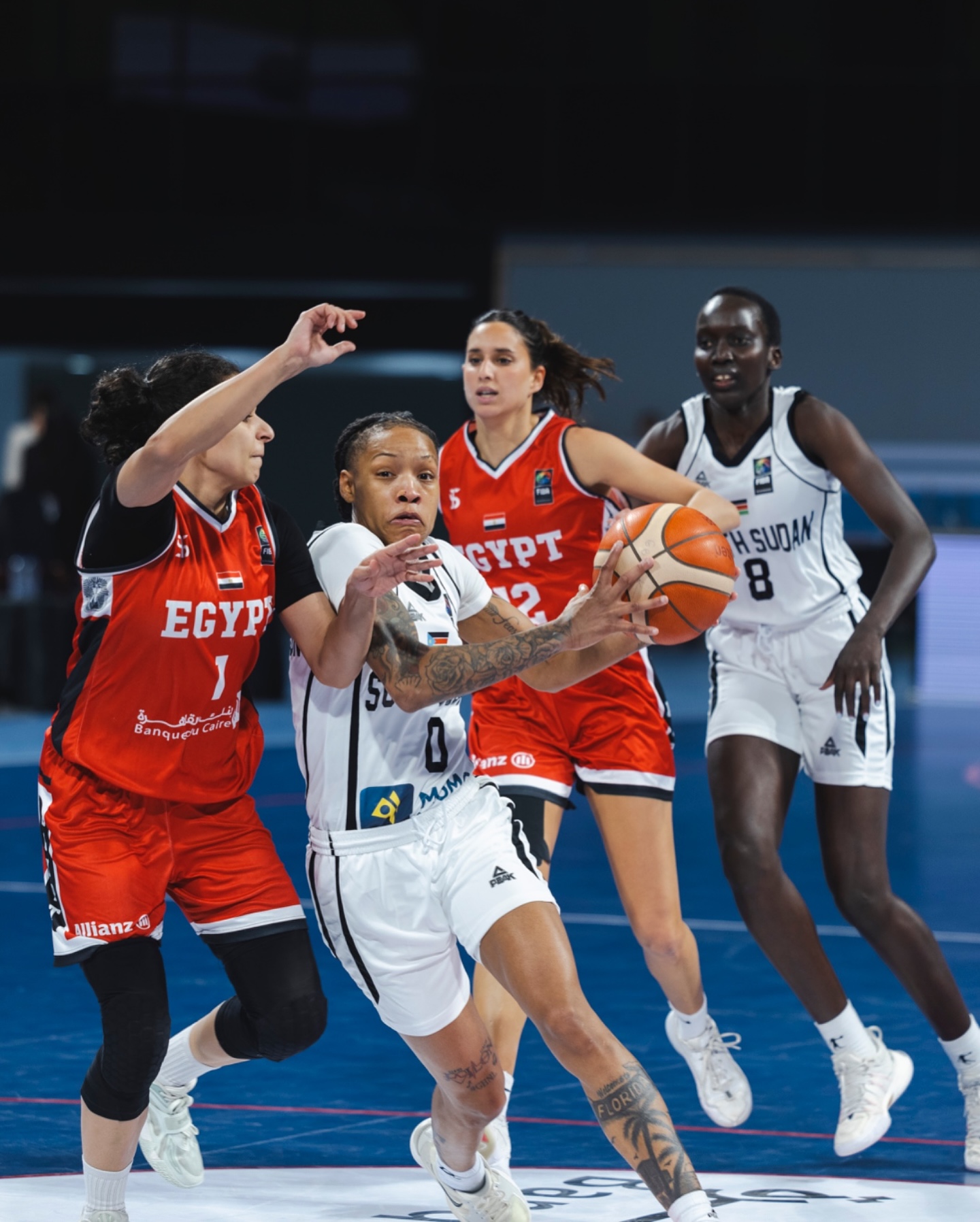 Women’s Basketball National Team Loses to Egypt in the Qualifiers