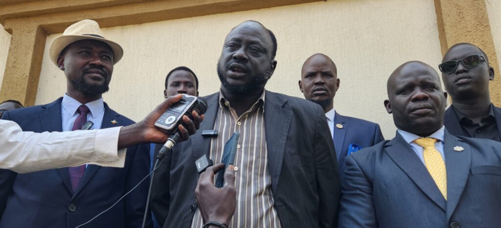 The SPLA-IO Kit-Gwang advance team arrives in Juba.