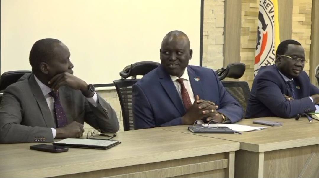 The Commissioner General of the South Sudan Revenue Authority Simon Akuei Deng Holds Discussions on Exemptions