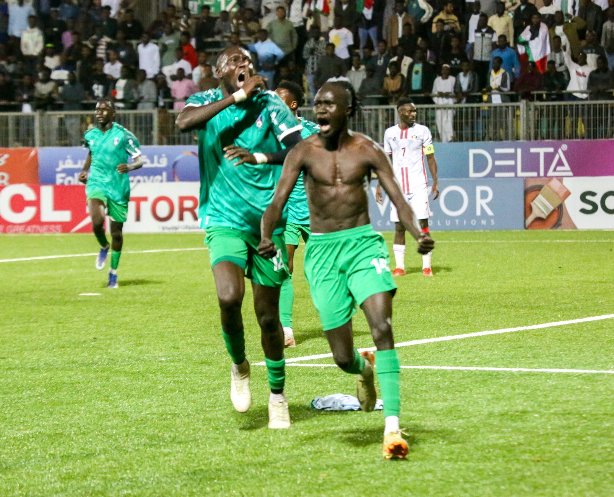 South Sudan Forces a Draw Against Sudan in a Fierce Battle at Martyrs of Benina Stadium