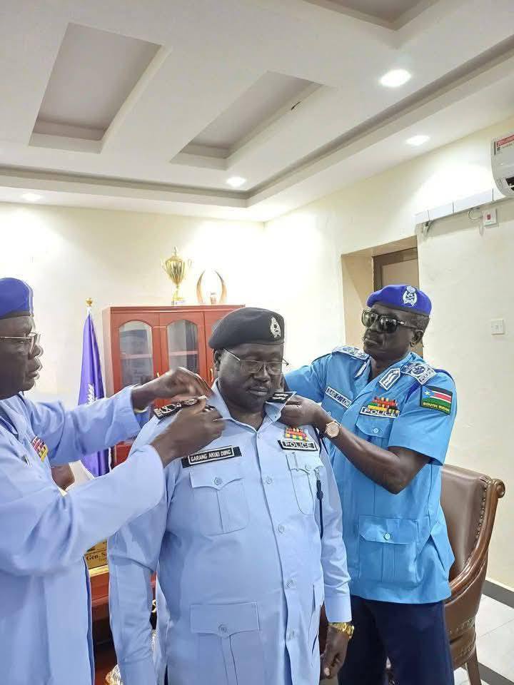 South Sudan Police Celebrate Promotions and Honors for New Officers and Non-Commissioned Officers