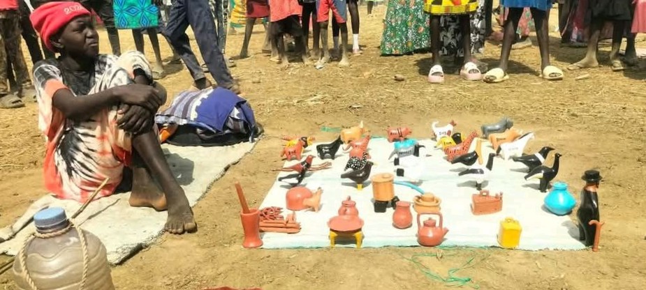 Mary Aluet: A Young South Sudanese Shines in the Art of Clay Sculpting