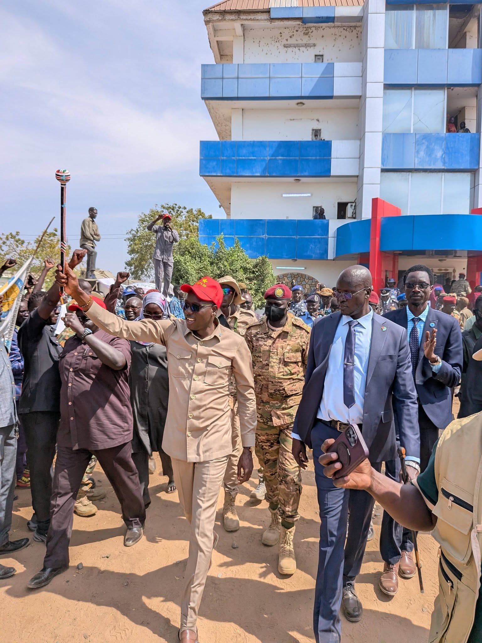Governor of Upper Nile State Visits Renk County, Reaffirms Government’s Commitment to Serving Citizens