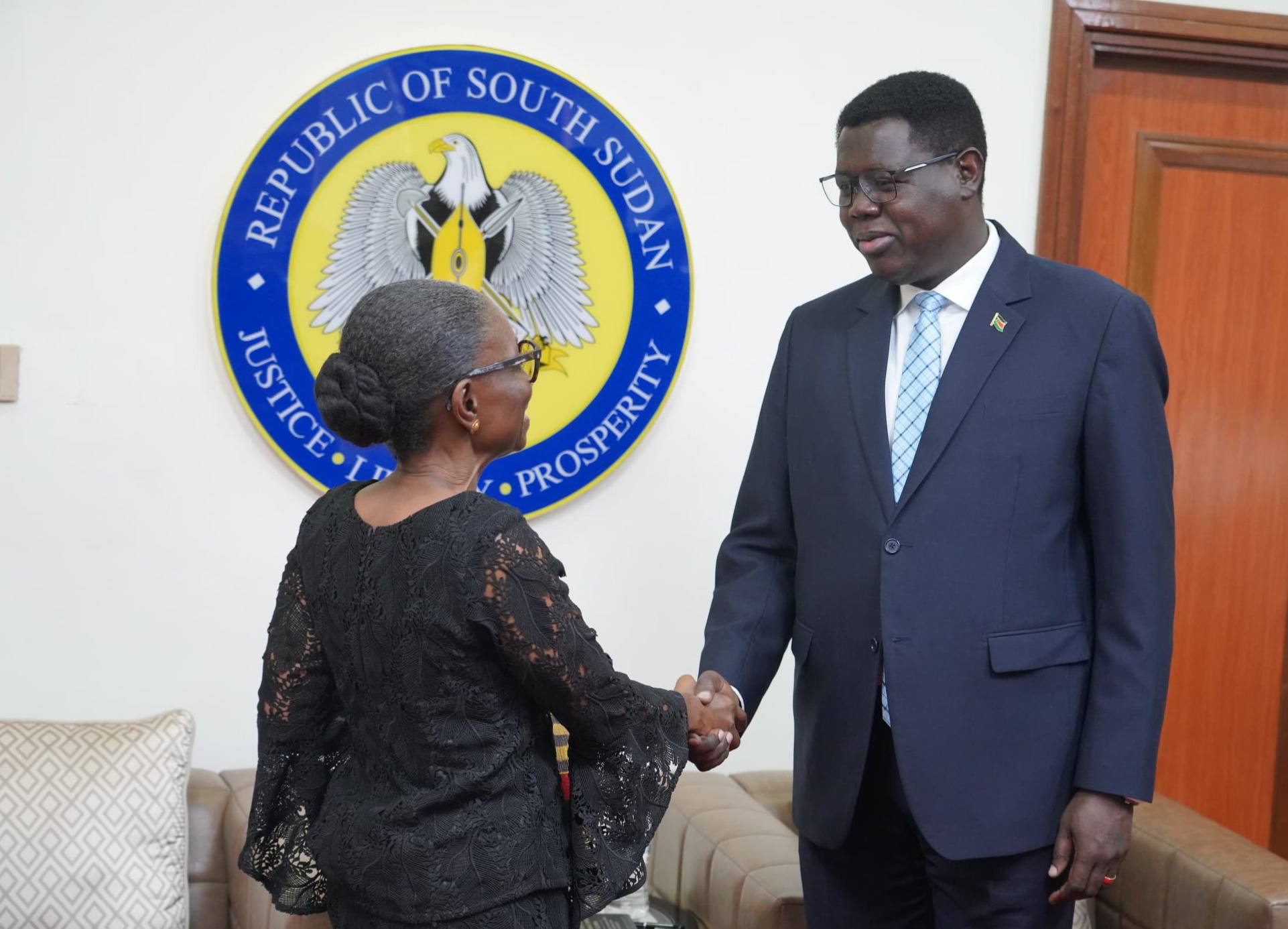 Discussions on Arrangements for Memorial Service of UN Mission Head in South Sudan