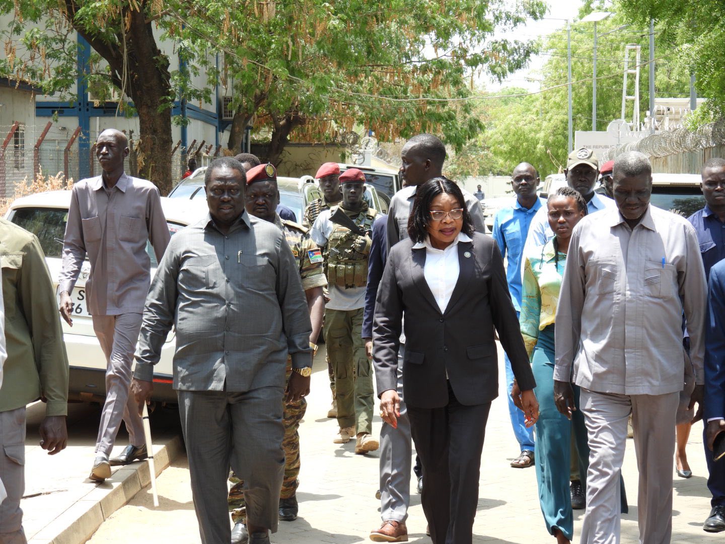 Vice President Affirms Government Support for the Health Sector During Visit to the Ministry of Health