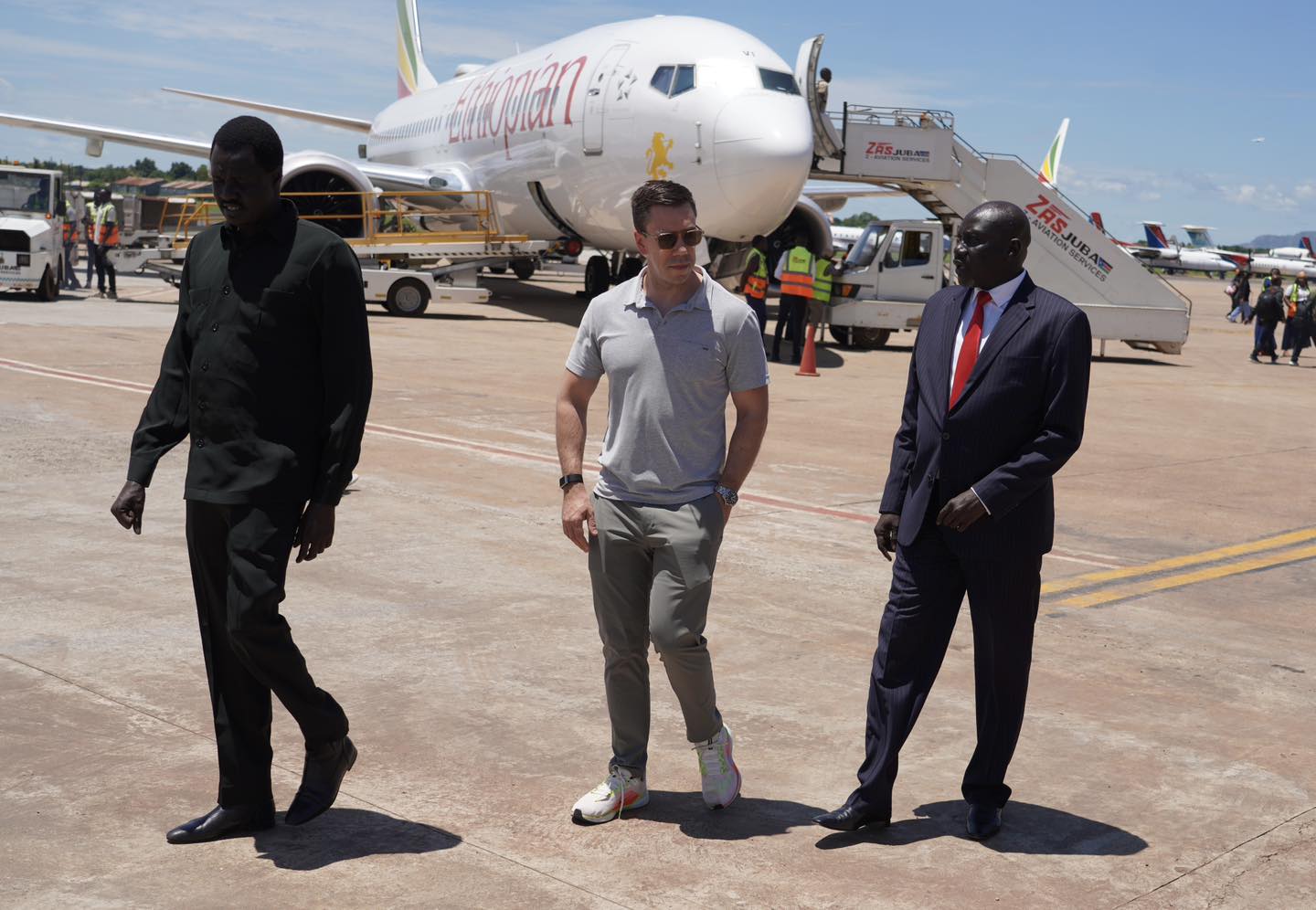 Reception of Senior U.S. Official in Juba to Discuss Strengthening Bilateral Cooperation