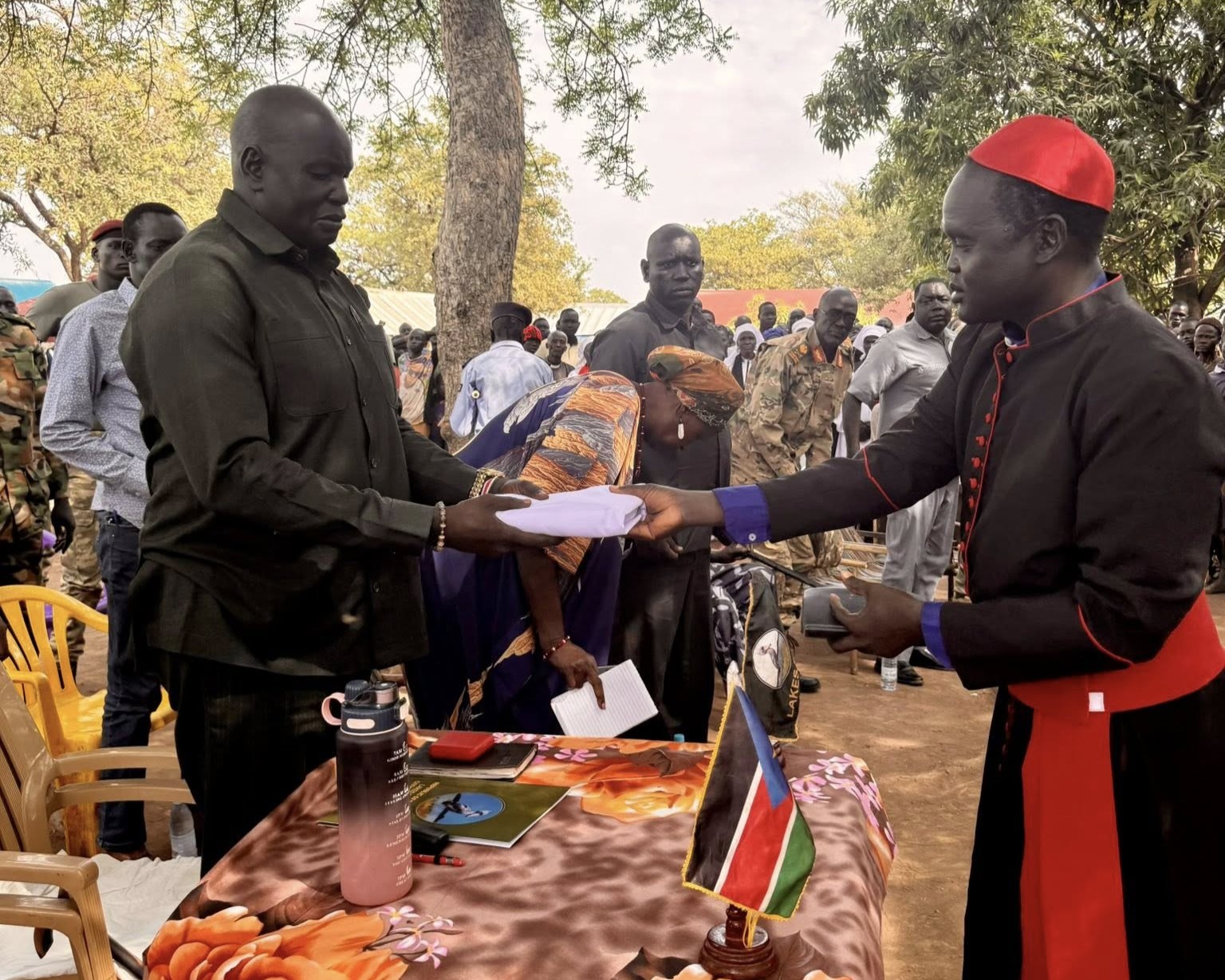 Governor of Lakes State Arrives in Maborduang, Reaffirms Tough Measures Against Cattle Theft