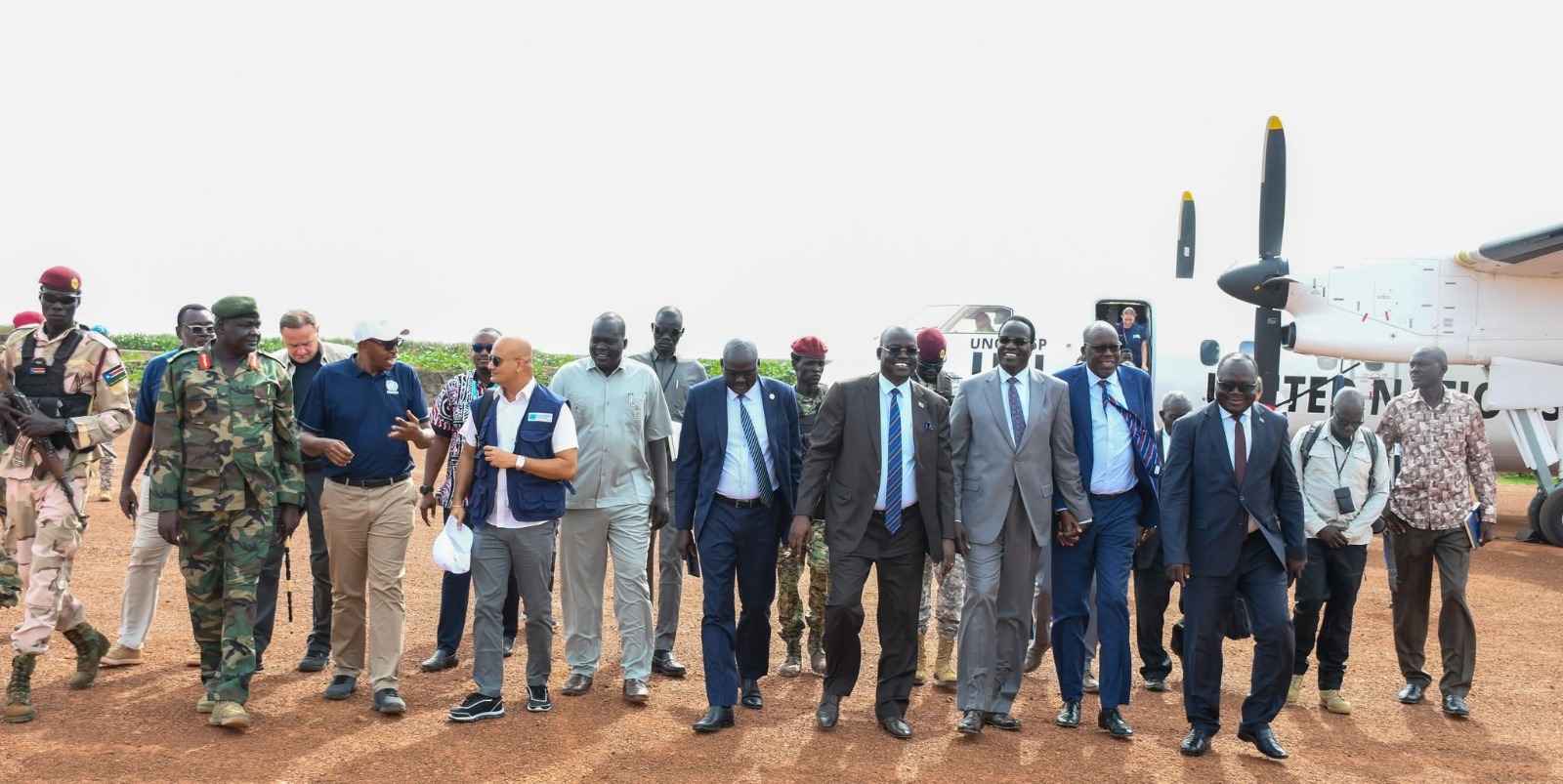 Humanitarian Affairs Minister Assesses Humanitarian Situation in Unity State