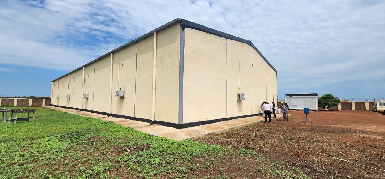 National Health Ministry Inspects Newly Rehabilitated Medical Warehouse in Wau